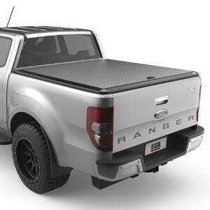 EGR Load Shield Hard Lid to suit Ford Ranger PX Dual Cab 2011 - 2021 (Silver)