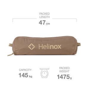 HELINOX | Sunset Chair Coyote Tan with Black Frame
