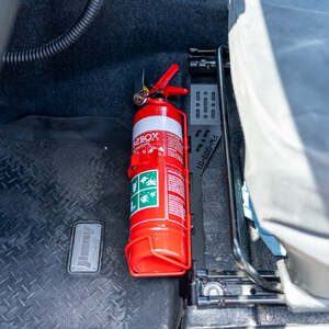 Pirate Camp Co. Fire Extinguisher Underseat Bracket to suit Suzuki Jimny JB74