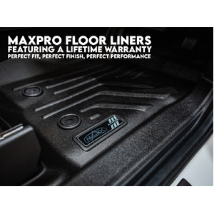 Maxliner MaxPro Floor Mats to suit Ford Ranger 2016 - 06/2022 (Front Row)