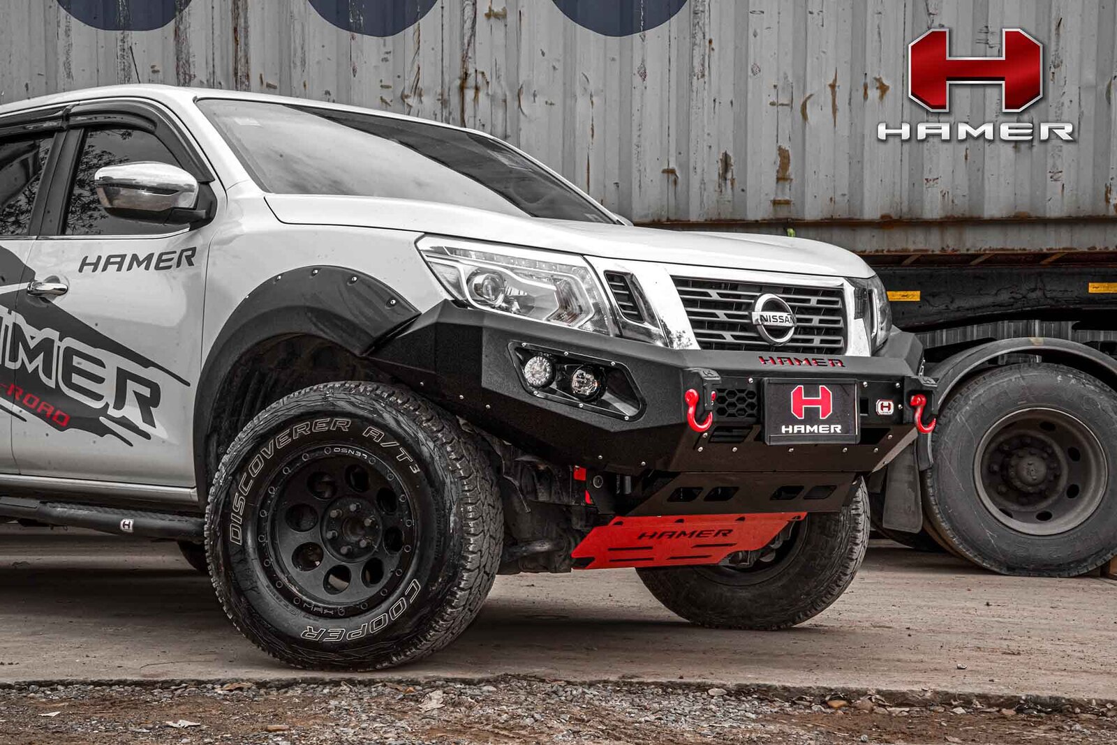 Hamer 4x4 King Series Bull Bar to suit Nissan Navara NP300 (2015