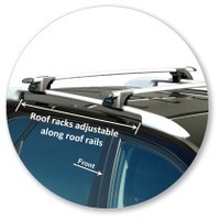 Prorack 2 Bar Roof Rack Kit for Kia Sorento R 5dr SUV 2009-2014 (S16 + K328)