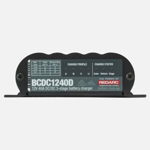 Redarc 12V 40A Smart Start Dc/Dc Dual Input Battery Charger