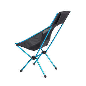 HELINOX | Sunset Chair Black with Cyan Blue Frame