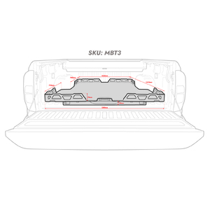 HSP Load Slide to suit Mazda BT-50 Dual Cab 2020 - Onwards
