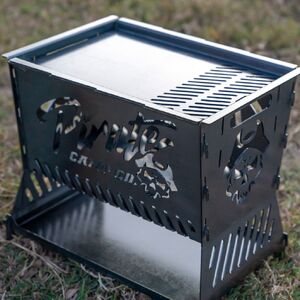 Pirate Camp Co. The Ultimate Collapsible BBQ Fire Pit