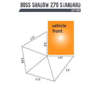 Campboss 4x4 Boss Shadow 270 Standard Awning