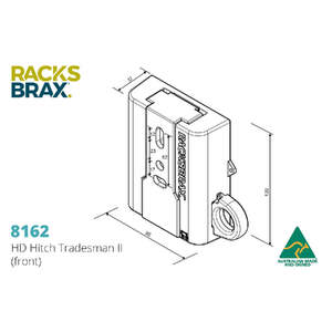 RacksBrax HD Hitch Tradesman II