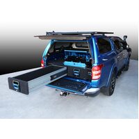 MSA 4x4 Fitted Double Drawers Kit E1350-TRITMQMR-COM to suit MItsubishi Triton MR Series Dual Cab