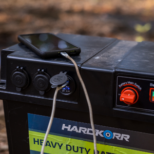 Hardkorr Heavy Duty Battery Box (Black)