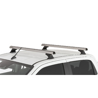 Rhino HD RCH Silver 2 Bar Roof Rack for MAZDA BT50 Gen3 4dr Ute Dual Cab 1/20 On