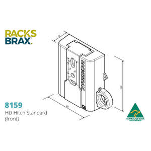 RacksBrax HD Hitch Standard