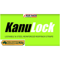 Kanulock 2.5m Lockable Tiedown Straps