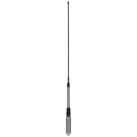 GME - AE4018K3 640mm Elevated Feed Base, AS003 Spring, Fibreglass Colinear Antenna (6.6dBi Gain) - Black