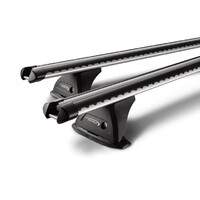 Yakima Silver 2 Bar Roof Rack - LDV T60 Double Cab 4dr Ute 10/17 - On (T17Y & K328)