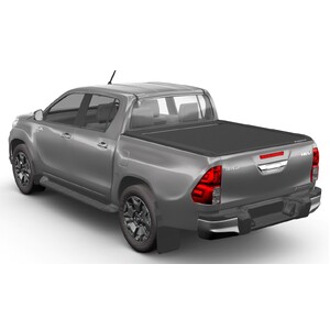 Mountain Top  EVOm Manual Roller Cover to suit Toyota Hilux Dual Cab 2015 - Onwards (Black) 