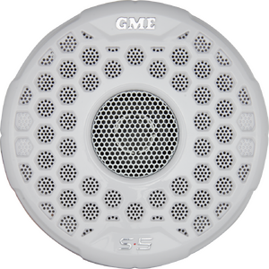 GME - GS500 110 Watt IP54 Marine Flush Mount Speakers - 163mm (Pair) - White