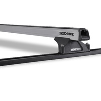 Rhino HD RLTP Trackmount Silver 2 Bar Roof Rack for SUZUKI Vitara Series I & II 2dr Wagon  7/88 to 4/00