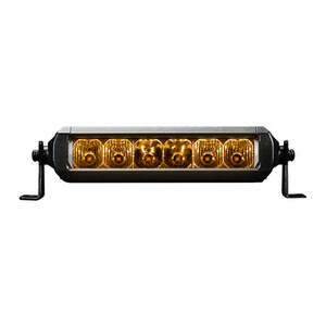 Lightforce - 6" Single Row VIPER Light Bar (Amber Lens)