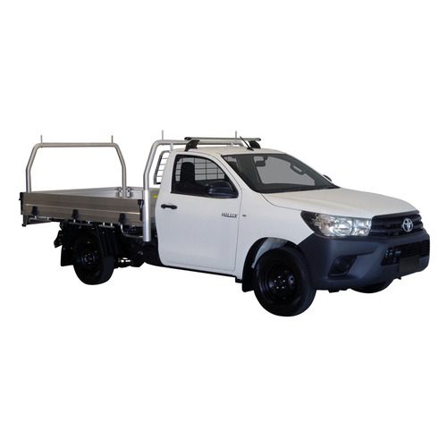 Prorack 1 Heavy Duty Bar Roof Rack Kit for Toyota HiLux Single Cab 2dr Ute 2015 on (T16Half + K954)