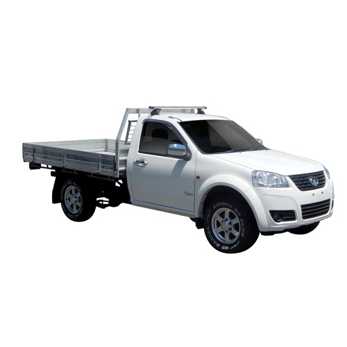 Prorack 1 Heavy Duty Bar Roof Rack Kit for Great Wall V240 Single Cab 2dr Ute 2010 on (T16Half + K456)