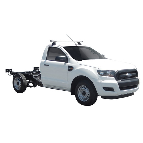 Prorack 1 Heavy Duty Bar Roof Rack Kit for Ford Ranger Single Cab 2dr Ute 2015 on (T17Half + K611)