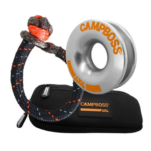 Campboss 4x4 Boss Recovery Ring (Silver)