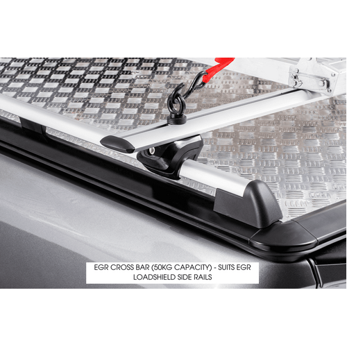 EGR Load Shield Cross Bar Racks to suit Side Rails (Silver)