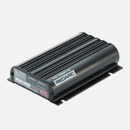 Redarc 12V 25A Smart Start Dc/Dc Dual Input Battery Charger