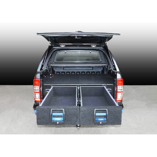 MSA 4x4 Dual Drawer Kit for Ford Ranger 2012 - 2022