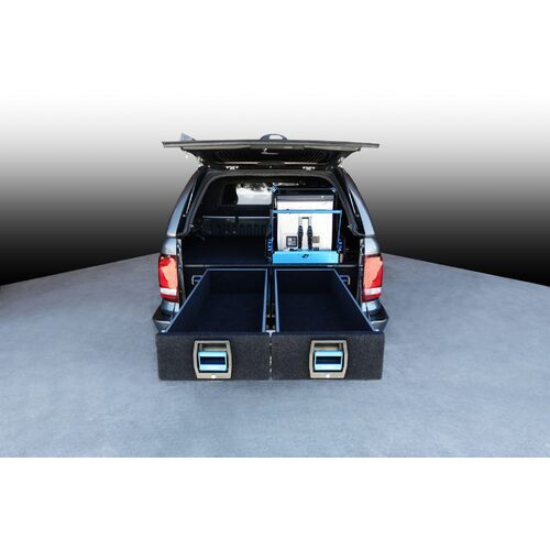 MSA 4x4 Complete Dual Drawer Kit to suit Volkswagen Amarok 2010 - 03/2023