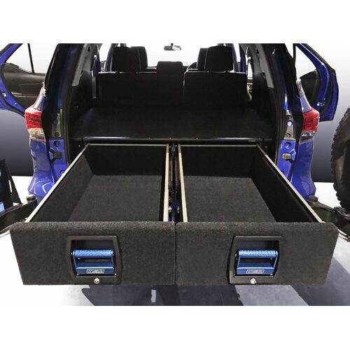MSA 4x4 Complete Dual Drawer Kit to suit Toyota Fortuner 2015 - Onwards