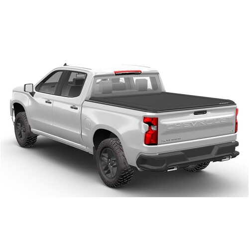 Mountain Top  EVOm Manual Roller Cover to suit Chevrolet Silverado 6.5ft Tub 2019 - Onwards (Black) 