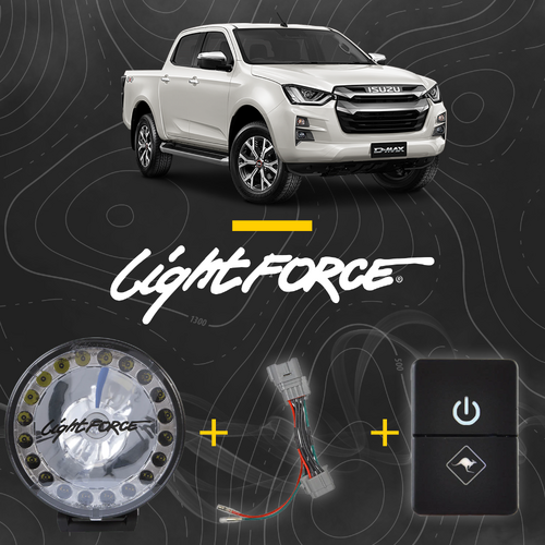 Lightforce - HTX2 Hybrid Driving Light Kit to suit Isuzu D-Max 2020 - Onwards