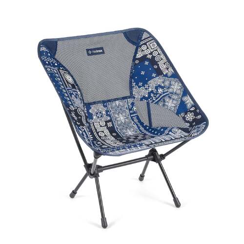 HELINOX | Chair One Blue Bandanna with Black Frame
