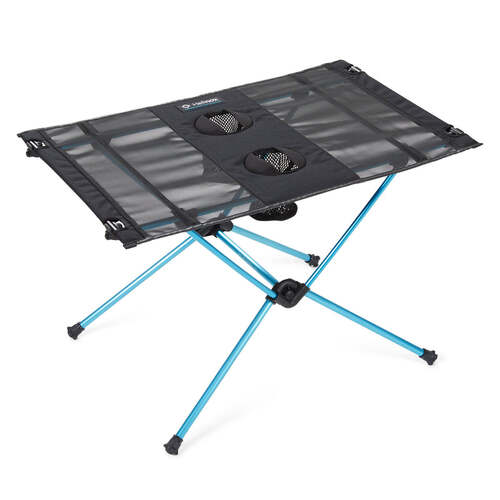 HELINOX | Table One Black Top with Blue Frame