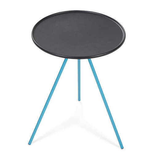 HELINOX | Side Table Medium Black with Blue Frame