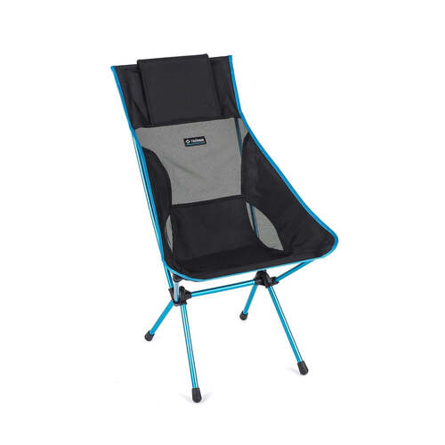 HELINOX | Sunset Chair Black with Cyan Blue Frame