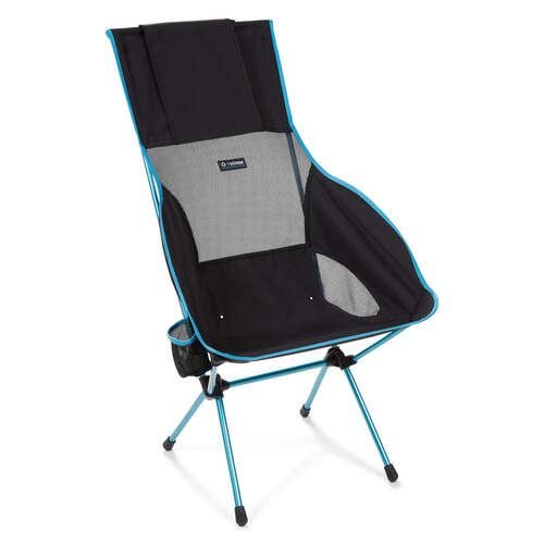 HELINOX | Savanna Chair Black with Blue Frame