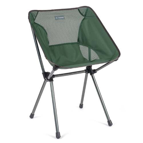 HELINOX | Café Chair Forest Green with Steel Grey Frame