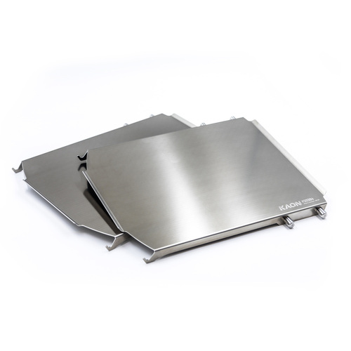 Kaon Stainless Steel Side Tables to suit the Weber Family Q