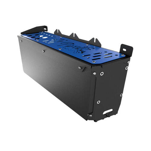 Pirate Camp Co. Cargo Bay Auxiliary Battery Mount with Power Panel to suit Suzuki Jimny JB74 (Brisk Blue)