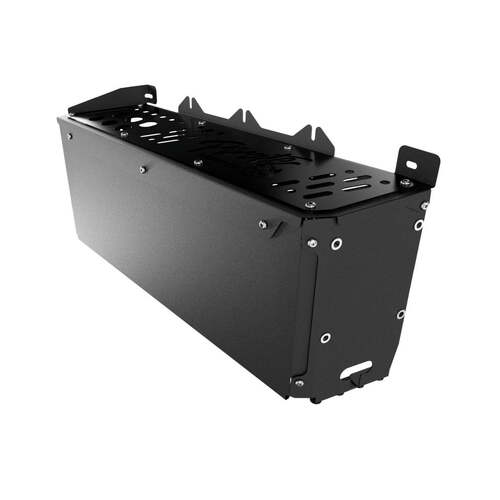 Pirate Camp Co. Cargo Bay Auxiliary Battery Mount with Power Panel to suit Suzuki Jimny JB74 (Blueish Black Pear)