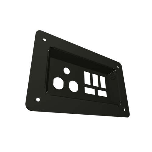 Pirate Camp Co. Tub Switch Panel to suit Ford Ranger 2022 - Onwards (Naked)