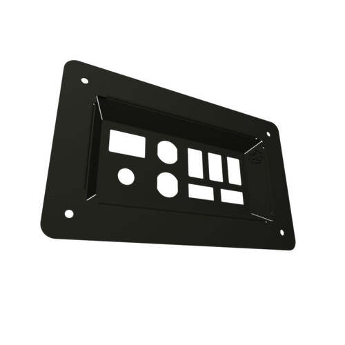 Pirate Camp Co. Tub Switch Panel to suit Ford Ranger Wildtrak 2022 - Onwards (Naked)