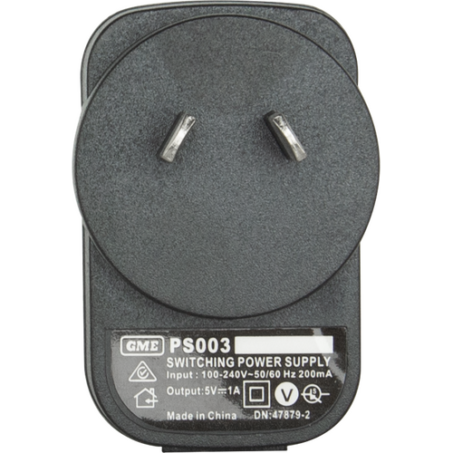GME - AC USB Power Adapter - Suit TX665 / TX667 / TX675 / TX677