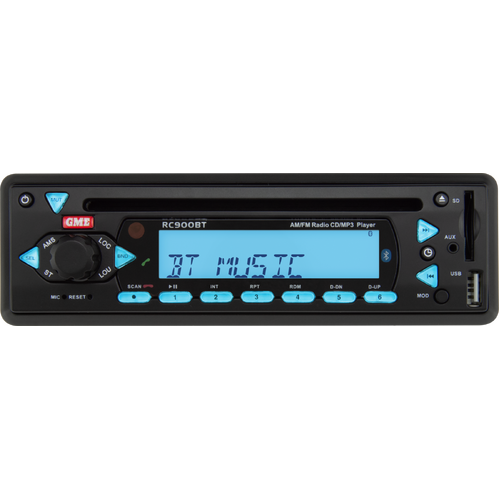 GME - RC900BT AM/FM Stereo with Bluteooth, CD / MP3 Player & iPod connectivity