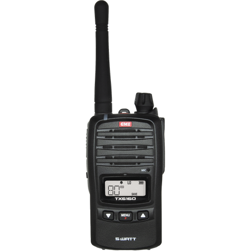 GME - 5/1 Watt IP67 UHF CB Handheld Radio