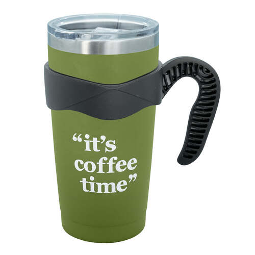 Campboss 4x4 it's coffee time Coffee Mug - 600ml (Olive)